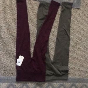 Fleece lined leggings